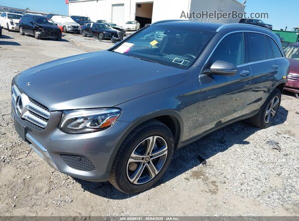WDC0G4KB7KV142606 2019 MERCEDES-BENZ GLC 300 Серый Передняя левая четверть