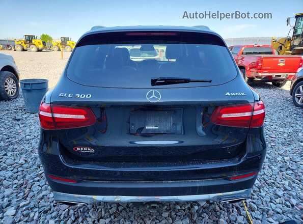 WDC0G4KB8GF015641 2016 MERCEDES-BENZ GLC-CLASS Черный Вид сзади