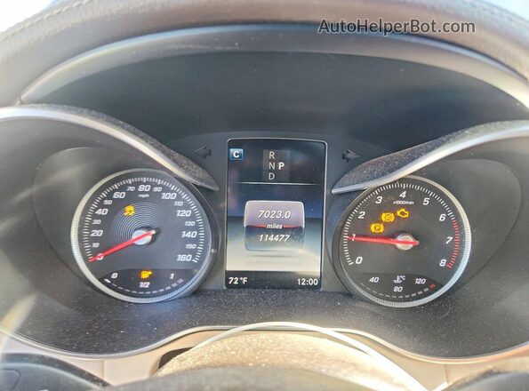 WDC0G4KB8GF015641 2016 MERCEDES-BENZ GLC-CLASS Черный Вид щитка приборов