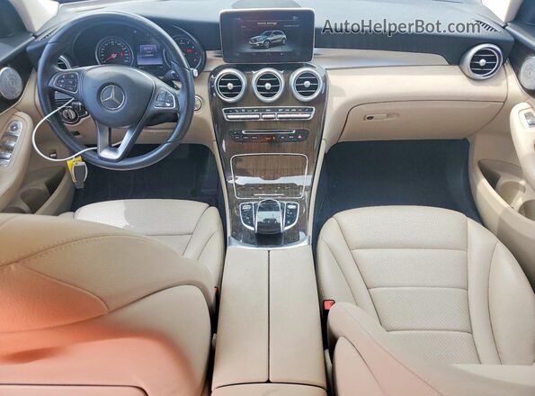 WDC0G4KB8GF048932 2016 MERCEDES-BENZ GLC-CLASS Charcoal Dashboard view