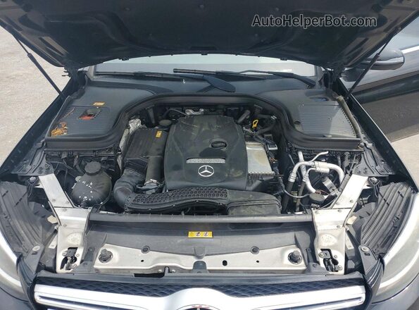 WDC0G4KB8GF048932 2016 MERCEDES-BENZ GLC-CLASS Charcoal Engine compartment view