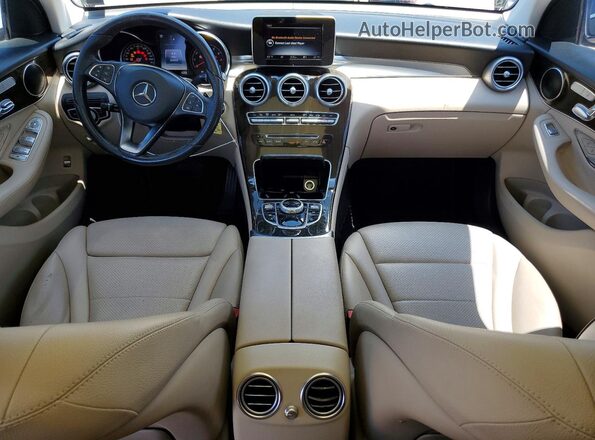 WDC0G4KB8HF137689 2017 MERCEDES-BENZ GLC-CLASS Blue Widok deski rozdzielczej