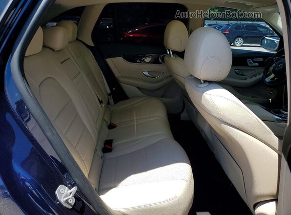 WDC0G4KB8HF137689 2017 MERCEDES-BENZ GLC-CLASS Blue Widok wnętrza z tyłu