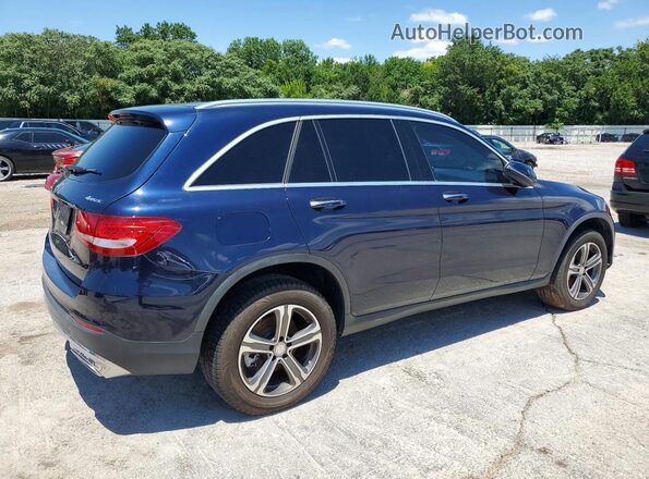 WDC0G4KB8HF137689 2017 MERCEDES-BENZ GLC-CLASS Blue Tył prawy