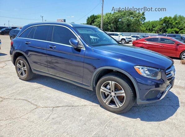 WDC0G4KB8HF137689 2017 MERCEDES-BENZ GLC-CLASS Blue Przód prawy