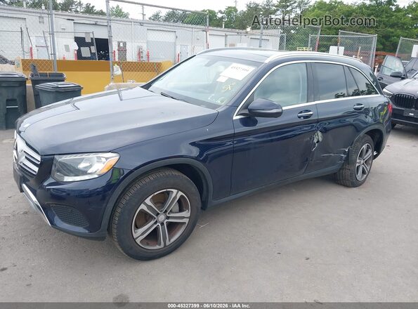 WDC0G4KB8HF198010 2017 MERCEDES-BENZ GLC 300 Blue წინა მარცხენა ხედი სამი მეოთხედიდან