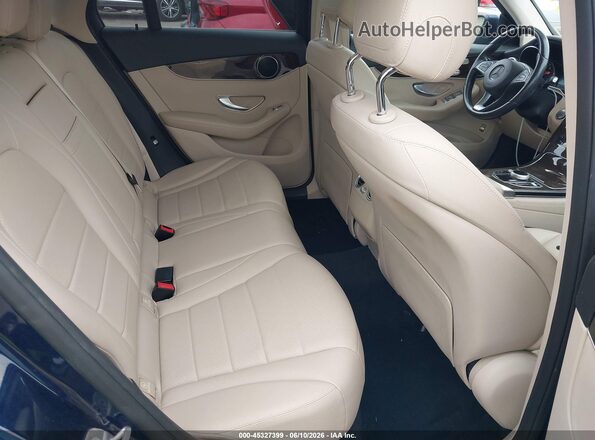 WDC0G4KB8HF198010 2017 MERCEDES-BENZ GLC 300 Blue VIN კოდის სტიკერის ხედი