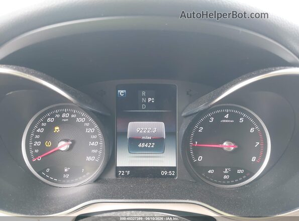 WDC0G4KB8HF198010 2017 MERCEDES-BENZ GLC 300 Blue უკანა სავარძლების ხედი
