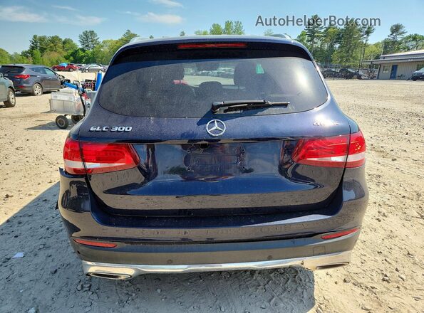 WDC0G4KB8HF258738 2017 MERCEDES-BENZ GLC-CLASS Blue უკანა ხედი