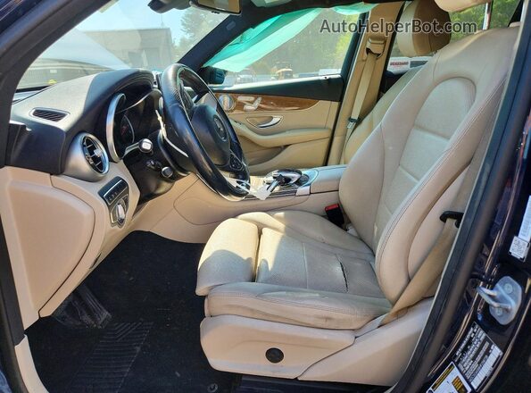 WDC0G4KB8HF258738 2017 MERCEDES-BENZ GLC-CLASS Blue წინა სალონის ხედი