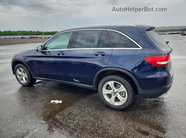 WDC0G4KB8JV026328 2018 MERCEDES-BENZ GLC-CLASS Синий Задняя левая четверть