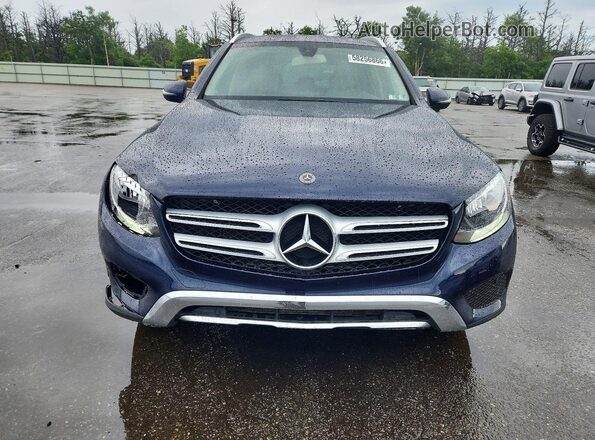 WDC0G4KB8JV026328 2018 MERCEDES-BENZ GLC-CLASS Синий Вид спереди