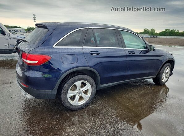 WDC0G4KB8JV026328 2018 MERCEDES-BENZ GLC-CLASS Синий Задняя правая четверть