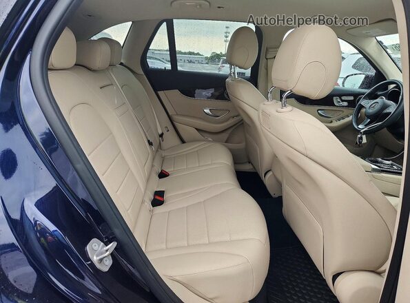 WDC0G4KB8JV026328 2018 MERCEDES-BENZ GLC-CLASS Синий Вид задней части салона