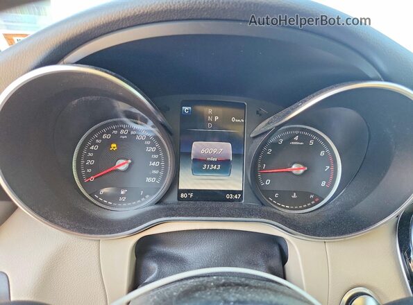 WDC0G4KB8KV149306 2019 MERCEDES-BENZ GLC-CLASS Black ხელსაწყოთა პანელის ხედი