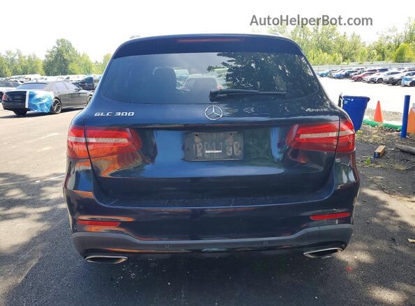 WDC0G4KB9HF160530 2017 MERCEDES-BENZ GLC-CLASS Черный Вид сзади