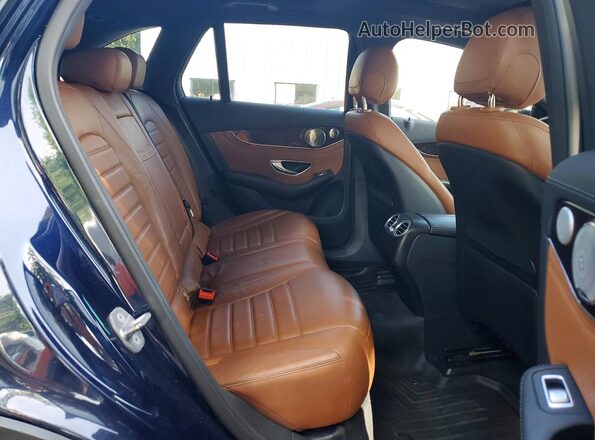 WDC0G4KB9HF160530 2017 MERCEDES-BENZ GLC-CLASS Черный Вид задних сидений