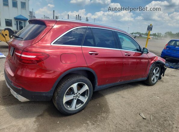WDC0G4KB9HF221407 2017 MERCEDES-BENZ GLC-CLASS Бордовый Задняя правая четверть