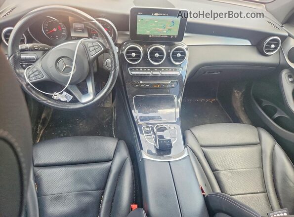 WDC0G4KB9HF221407 2017 MERCEDES-BENZ GLC-CLASS Бордовый Вид панели приборов