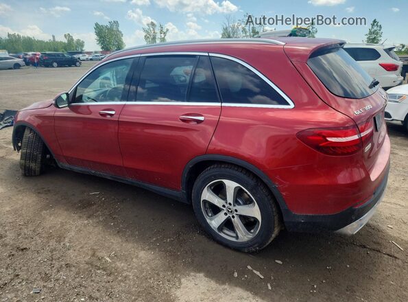 WDC0G4KB9HF221407 2017 MERCEDES-BENZ GLC-CLASS Бордовый Задняя левая четверть