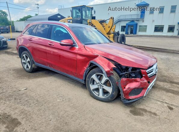 WDC0G4KB9HF221407 2017 MERCEDES-BENZ GLC-CLASS Бордовый Передняя правая четверть