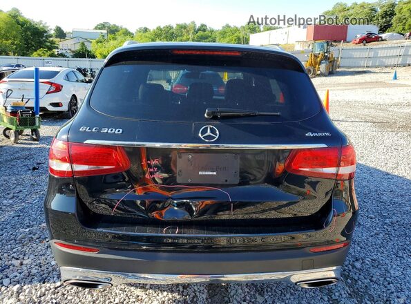 WDC0G4KB9JV090832 2018 MERCEDES-BENZ GLC-CLASS Черный Вид сзади