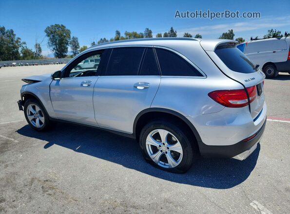 WDC0G4KBXHF133420 2017 MERCEDES-BENZ GLC-CLASS Серебряный Задняя левая четверть