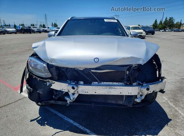 WDC0G4KBXHF133420 2017 MERCEDES-BENZ GLC-CLASS Серебряный Вид спереди