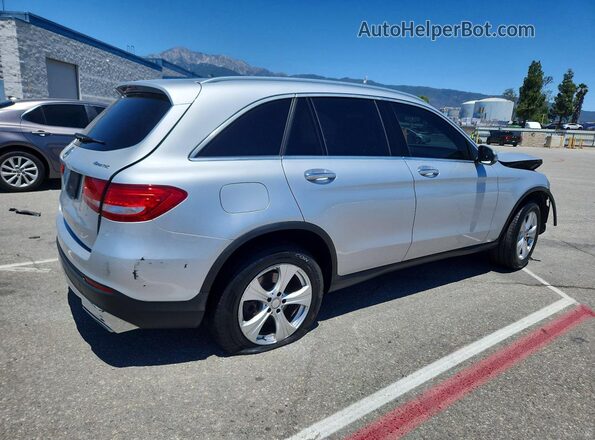WDC0G4KBXHF133420 2017 MERCEDES-BENZ GLC-CLASS Серебряный Задняя правая четверть