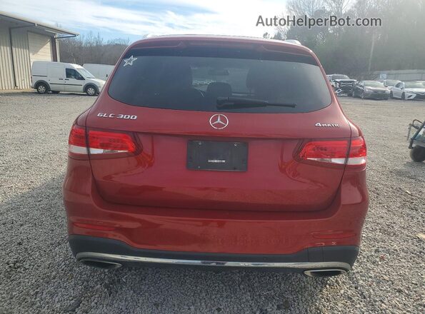 WDC0G4KBXHV012621 2017 MERCEDES-BENZ GLC-CLASS Red 