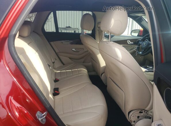 WDC0G4KBXHV012621 2017 MERCEDES-BENZ GLC-CLASS Red 