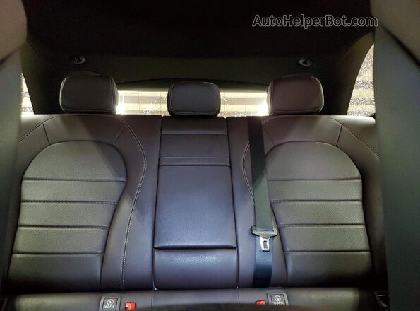 WDC0G4KBXJV016318 2018 MERCEDES-BENZ GLC-CLASS Red Вид задніх сидінь