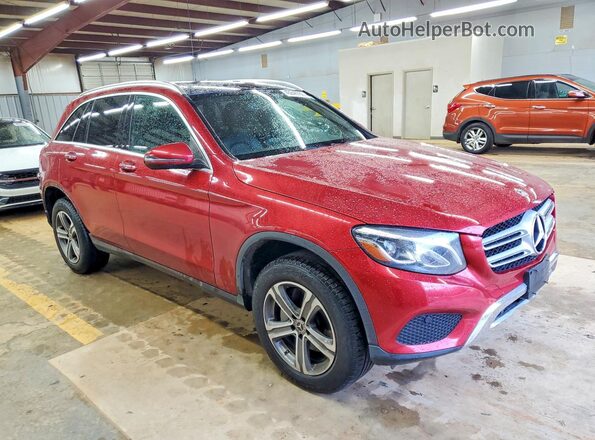 WDC0G4KBXJV016318 2018 MERCEDES-BENZ GLC-CLASS Red Передня права чверть