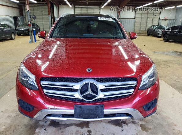 WDC0G4KBXJV016318 2018 MERCEDES-BENZ GLC-CLASS Red Вид спереду