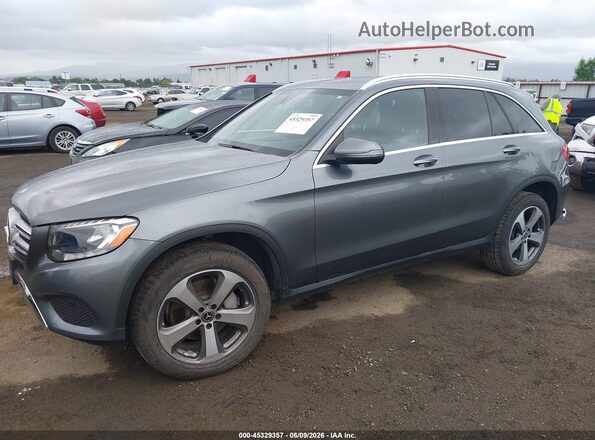 WDC0G4KBXJV063252 2018 MERCEDES-BENZ GLC 300 Серый Передняя левая четверть
