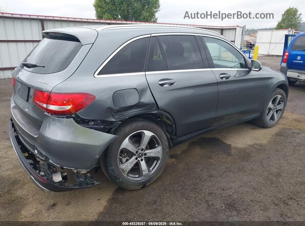 WDC0G4KBXJV063252 2018 MERCEDES-BENZ GLC 300 Серый Задняя правая четверть