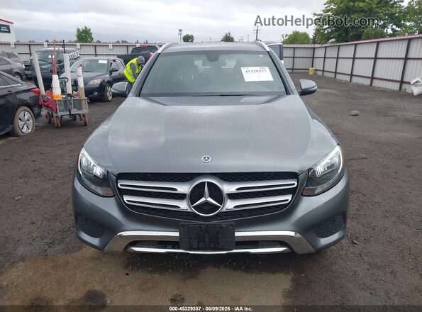 WDC0G4KBXJV063252 2018 MERCEDES-BENZ GLC 300 Серый Вид задней части салона