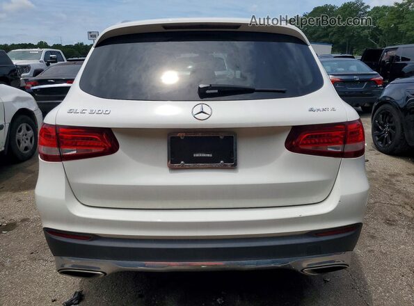 WDC0G4KBXJV074171 2018 MERCEDES-BENZ GLC-CLASS White Rear view