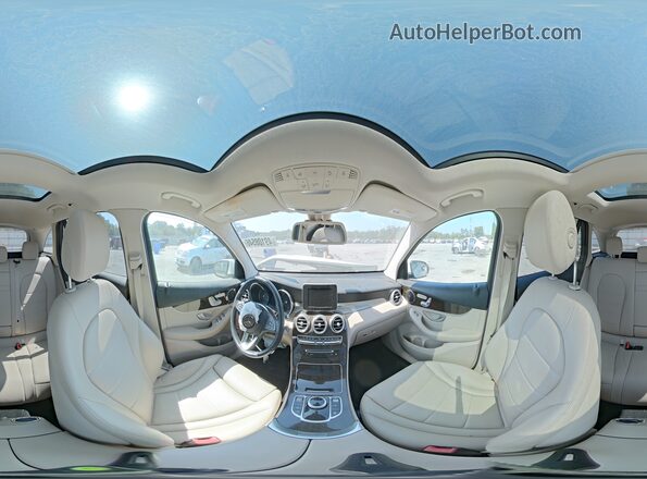 WDC0G4KBXKF669811 2019 MERCEDES-BENZ GLC-CLASS Белый Панорамный вид салона 360°
