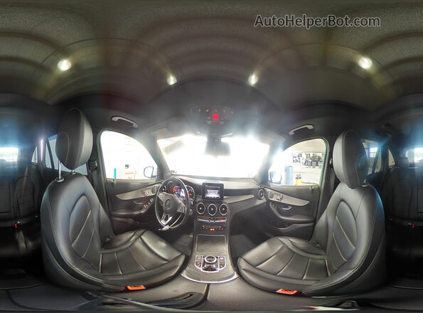 WDC0G5EB2KF529303 2019 MERCEDES-BENZ GLC-CLASS White Widok wnętrza 360 stopni