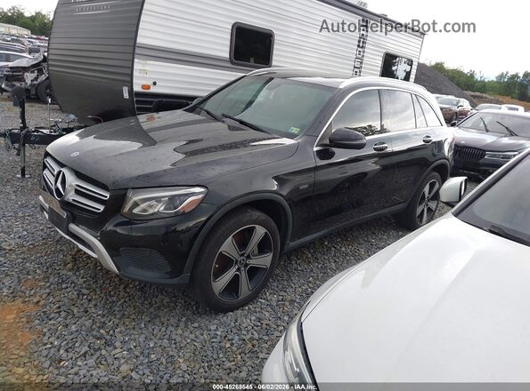 WDC0G5EB2KF562298 2019 MERCEDES-BENZ GLC 350E Black Передня ліва чверть
