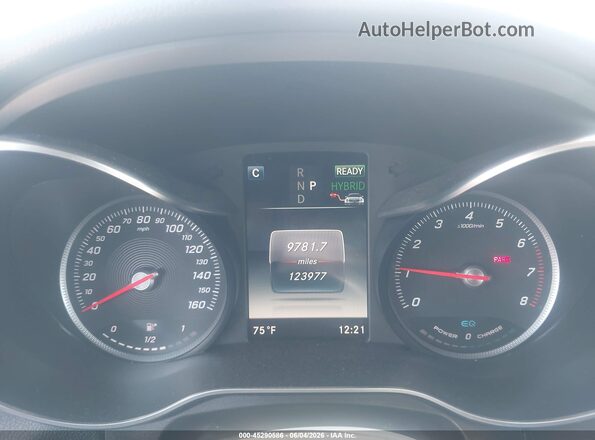 WDC0G5EB2KF592000 2019 MERCEDES-BENZ GLC 350E Black Հետևի նստատեղերի տեսք