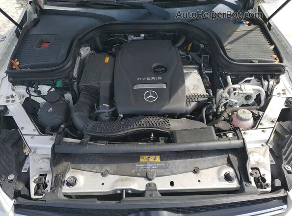 WDC0G5EB4KF581466 2019 MERCEDES-BENZ GLC-CLASS White Vista del compartimento del motor