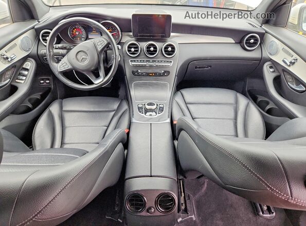 WDC0G5EB6KF514917 2019 MERCEDES-BENZ GLC-CLASS Белый Вид панели приборов