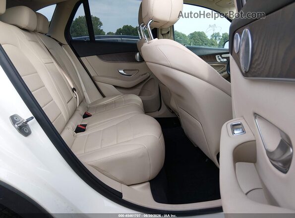 WDC0G5EB9KF632153 2019 MERCEDES-BENZ GLC 350E White VIN კოდის სტიკერის ხედი