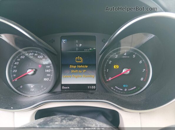 WDC0G5EB9KF632153 2019 MERCEDES-BENZ GLC 350E White 