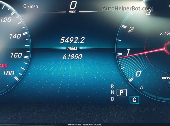 WDC0G6EB0LF728180 2020 MERCEDES-BENZ AMG GLC 43 Черный Вид задних сидений