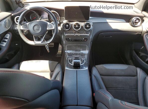 WDC0G6EB3JF417274 2018 MERCEDES-BENZ GLC-CLASS Black Առջևի վահանակի տեսք