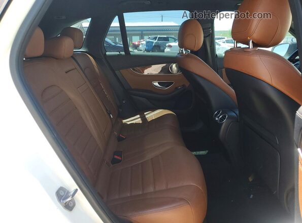 WDC0G6EB3JV016281 2018 MERCEDES-BENZ GLC-CLASS White Вид задньої частини салону