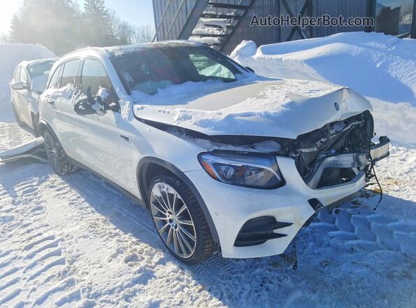 WDC0G6EB6HF198823 2017 MERCEDES-BENZ GLC-CLASS White Delantero derecho